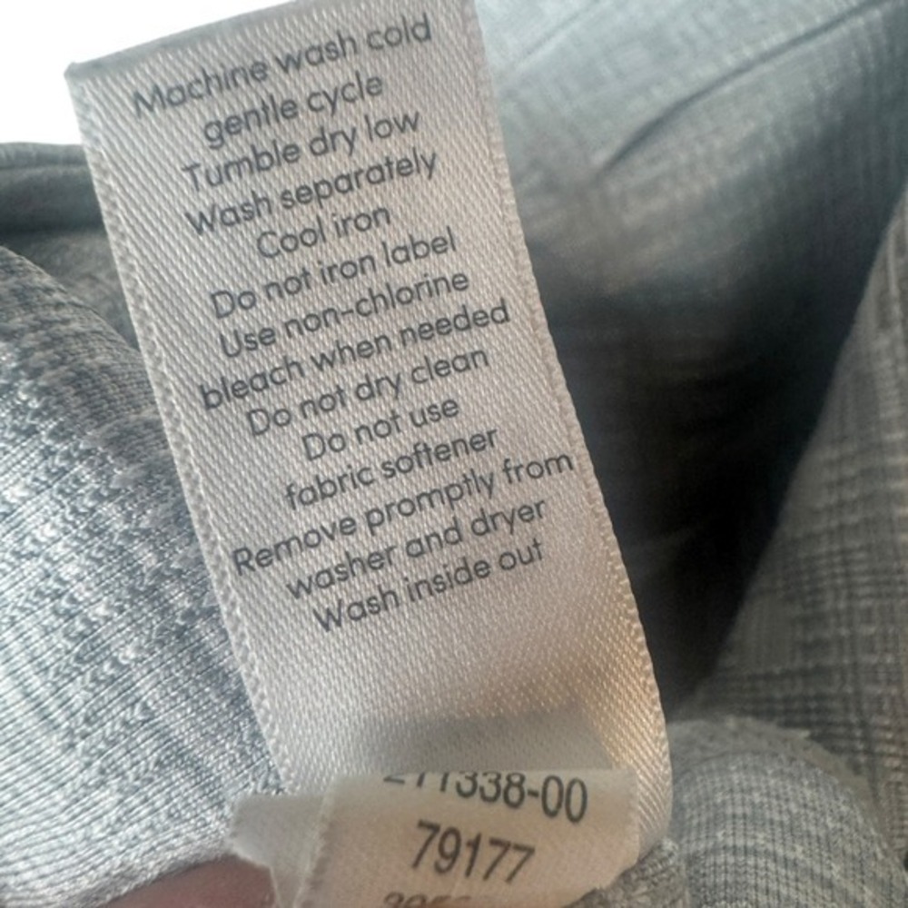 Athleta Chat To Town Gray Capri Leggings Womens Size‎ Medium Athleisure Sporty - Picture 11 of 11